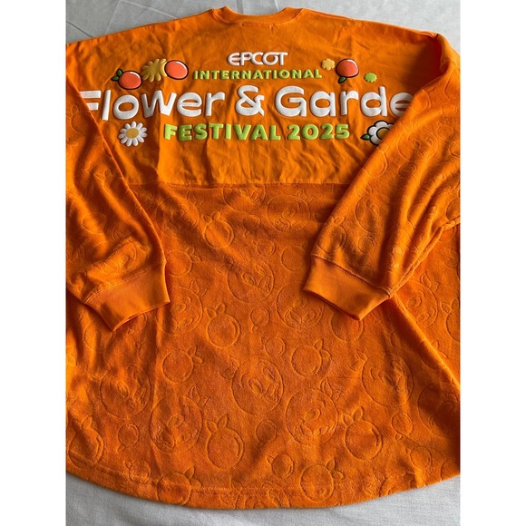 Disney SPIRIT JERSEY XL Epcot Flower and Garden festival 2025 orange bird - Picture 3 of 3